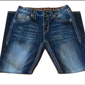 Rock Revival Men’s “Estep” Straight Leg Jean 33